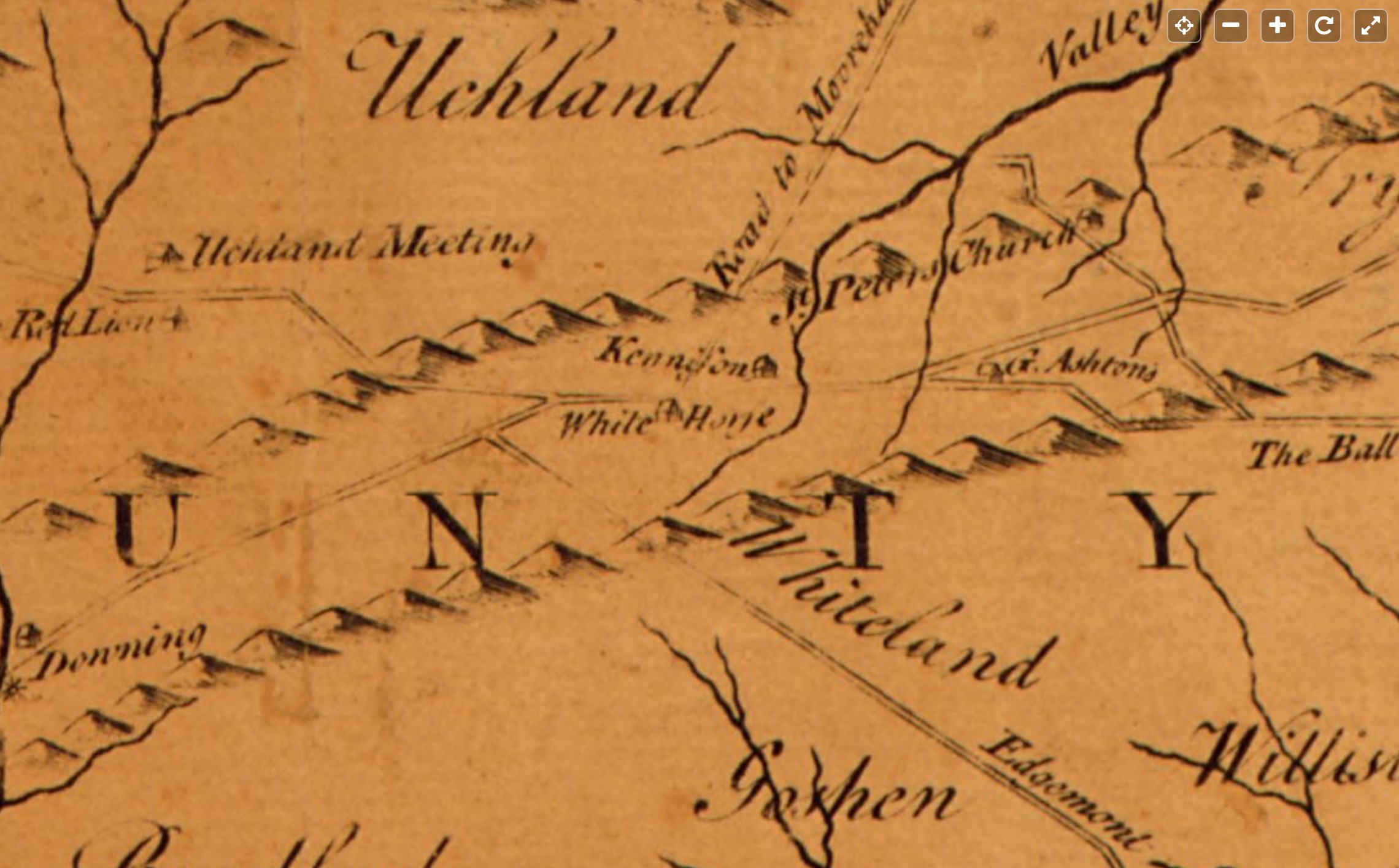 Map–The improved part of the Province of Pennsylvania. 1759